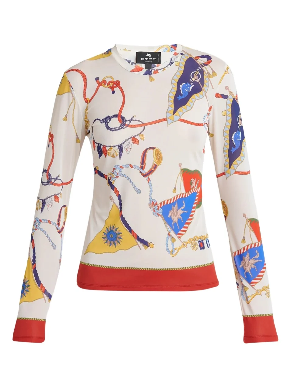 Women's Status Print Jersey Top Women's Status Print Jersey Top