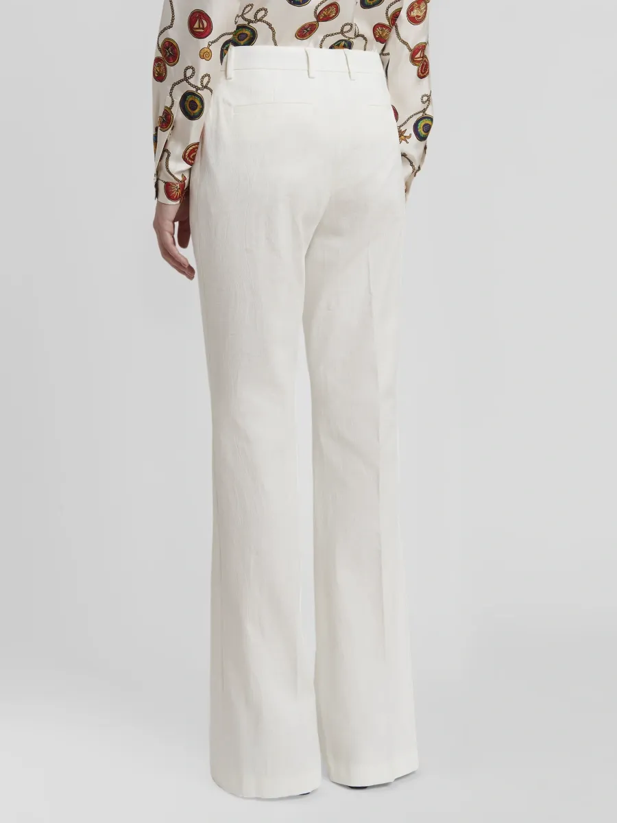 Etro Women's Arnica Jacquard Flare-Leg Trousers | Thumbnail 3 Etro Women's Arnica Jacquard Flare-Leg Trousers | Thumbnail 3