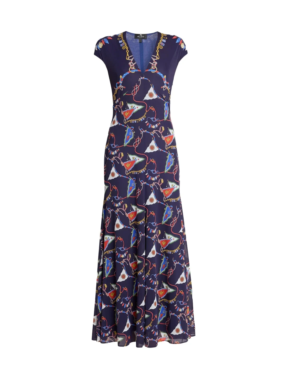 Etro Women's Status Printed Jersey Maxi Dress