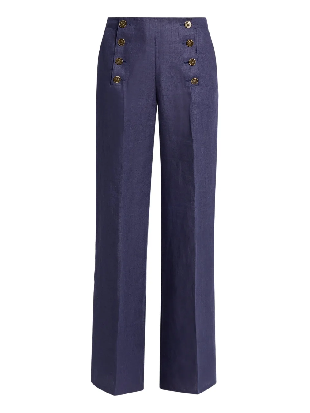 Etro Women's Linen Double-Breasted Trousers