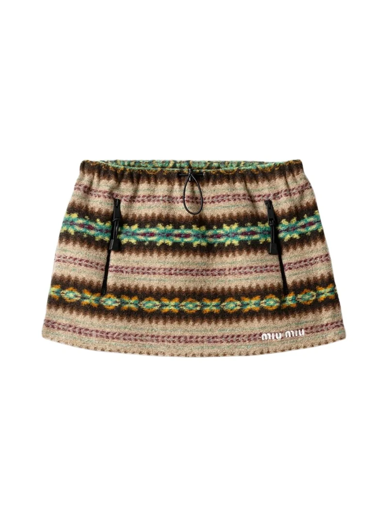 Women's Fleece Mini Skirt