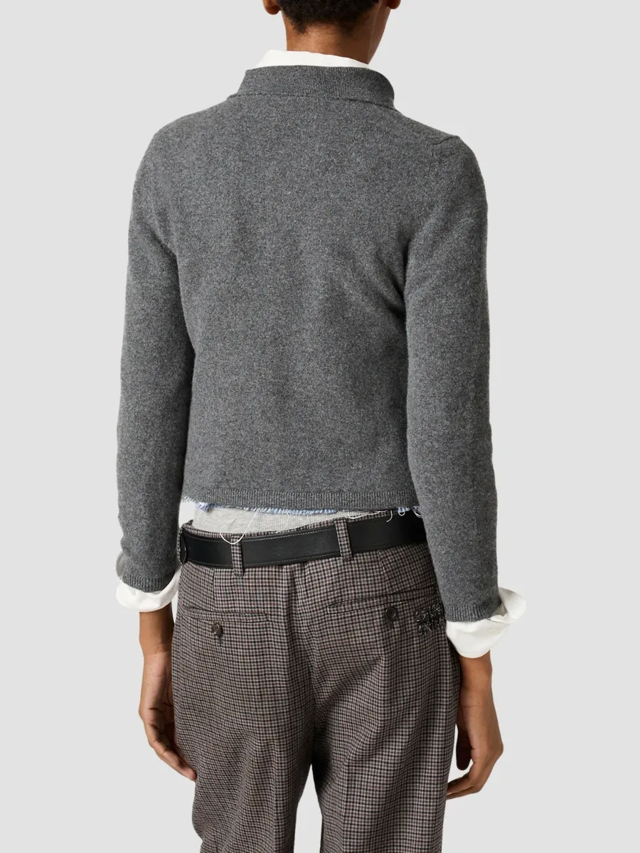 Miu Miu Women's Cashmere Cardigan | Thumbnail 4