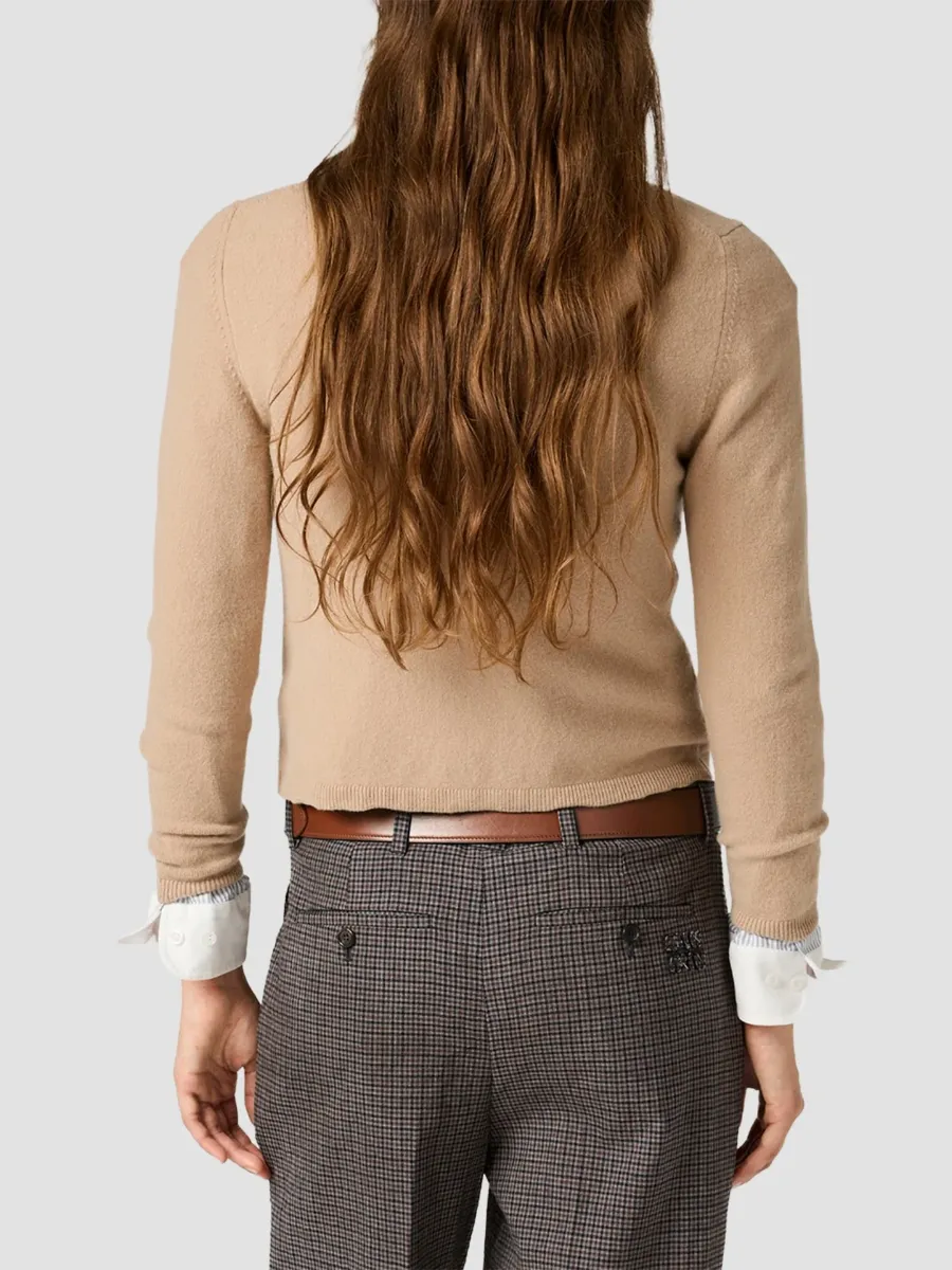 Miu Miu Women's Cashmere Cardigan | Thumbnail 4