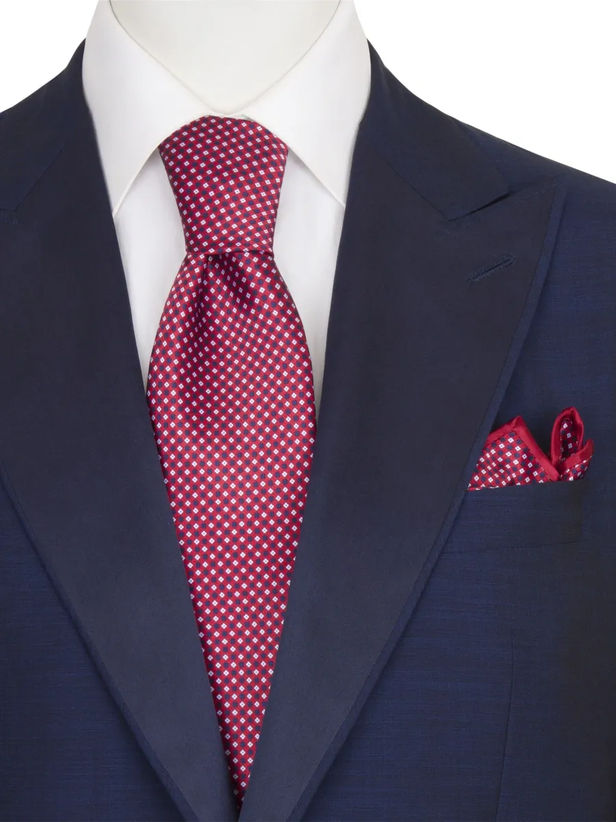 Stefano Ricci Men's Luxury Hand Printed Silk Tie Set | Thumbnail 2