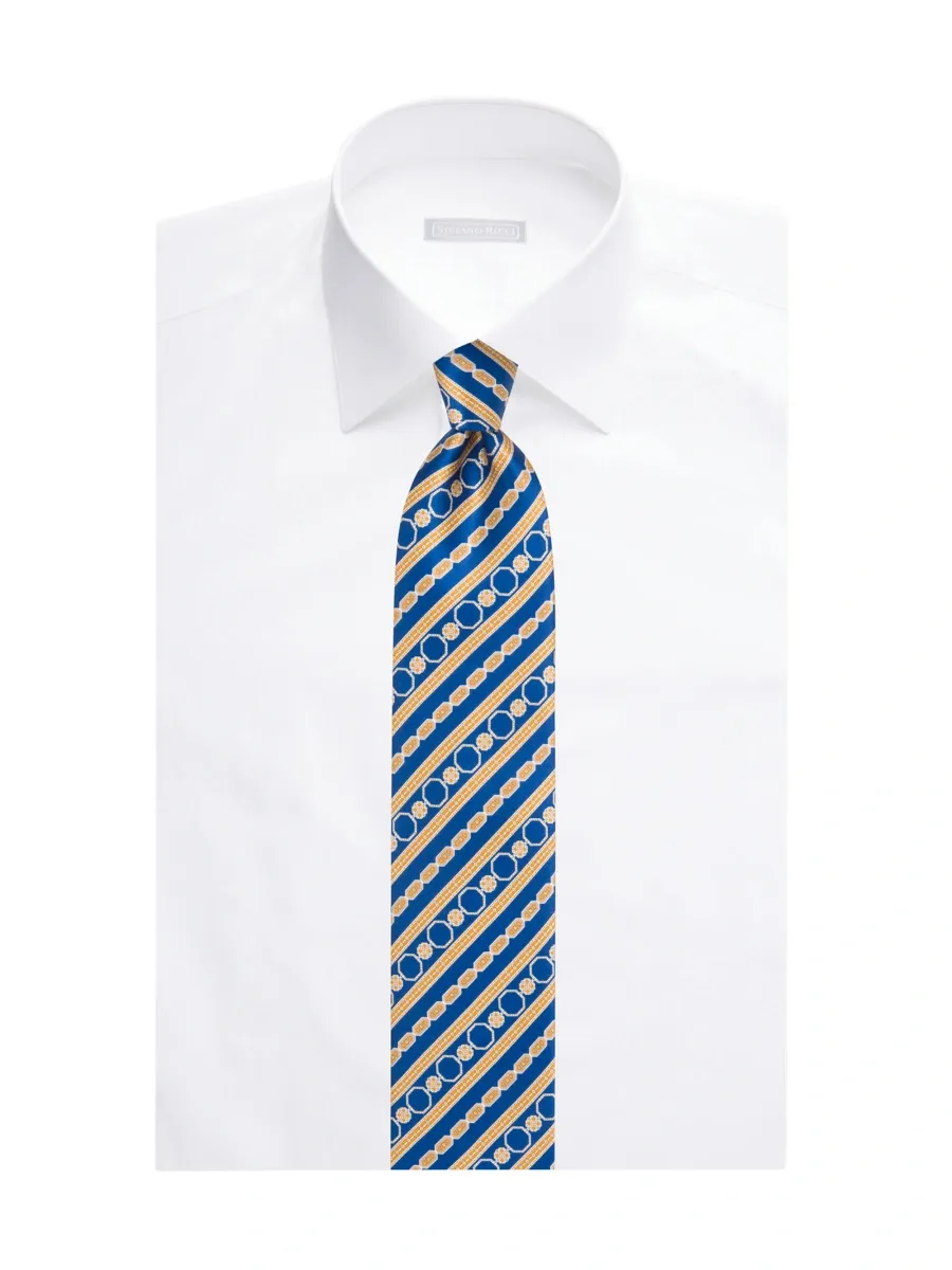 Stefano Ricci Men's Luxury Woven Silk Tie | Thumbnail 2