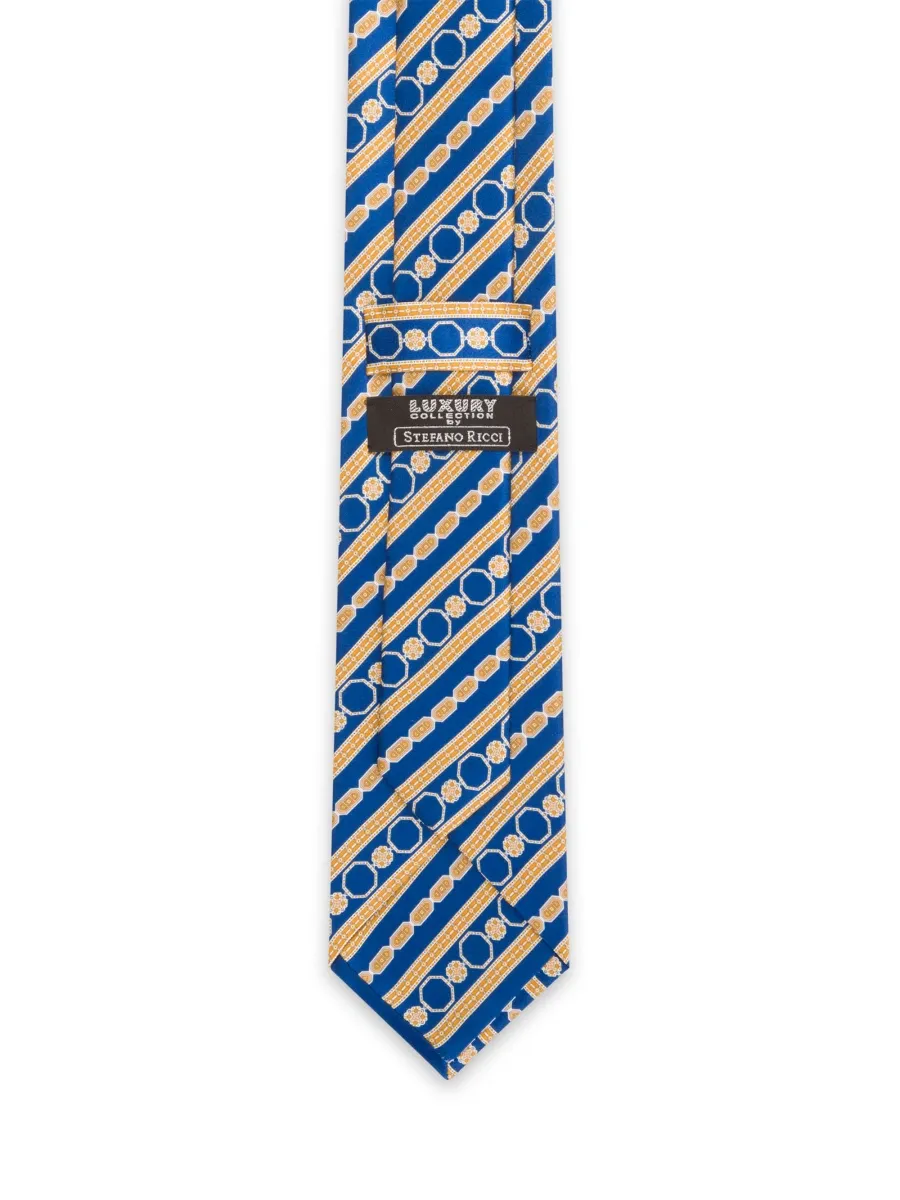Stefano Ricci Men's Luxury Woven Silk Tie | Thumbnail 3