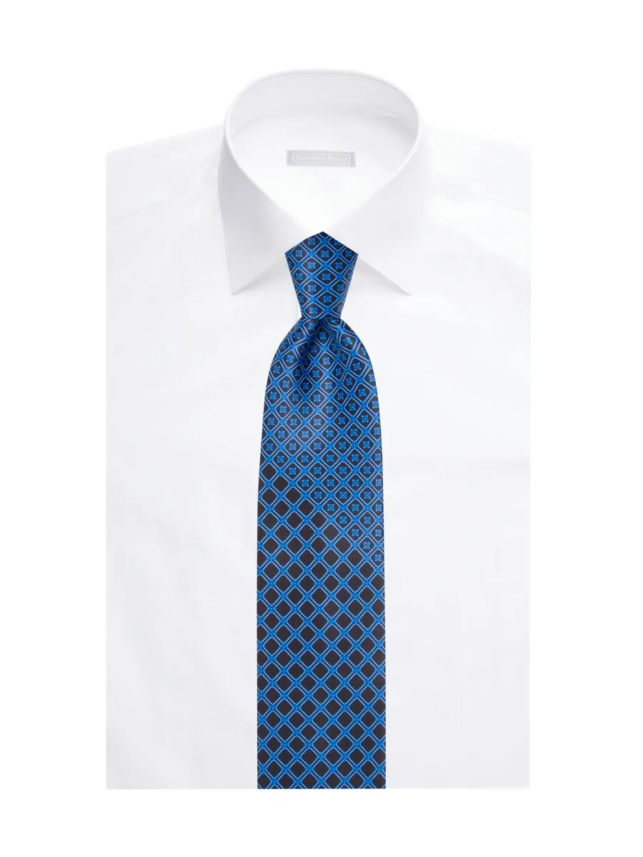 Stefano Ricci Men's Luxury Woven Silk Tie | Thumbnail 2