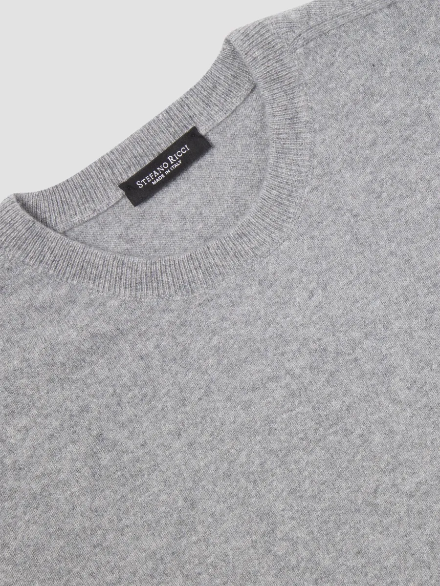 Stefano Ricci Men's Cashmere Knit Crewneck Sweater | Thumbnail 7 Stefano Ricci Men's Cashmere Knit Crewneck Sweater | Thumbnail 7