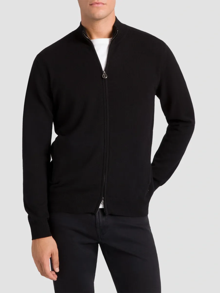 Stefano Ricci Men's Cashmere Knit Blouson Jacket | Thumbnail 2 Stefano Ricci Men's Cashmere Knit Blouson Jacket | Thumbnail 2
