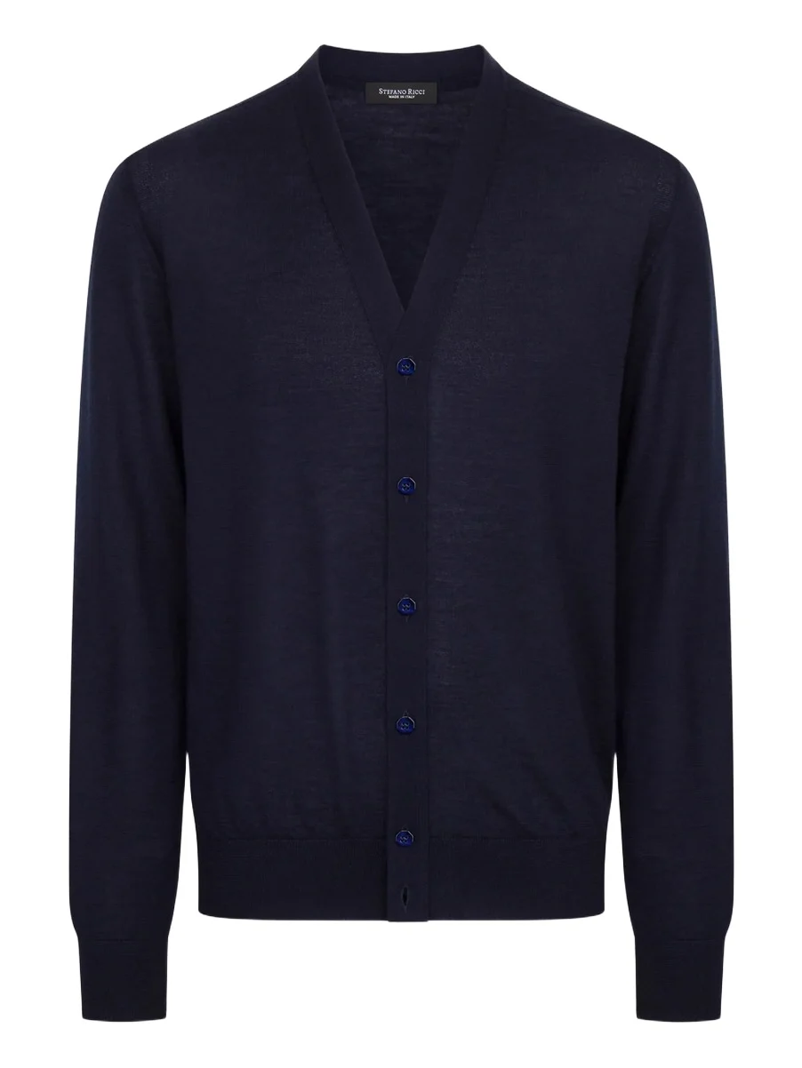 Stefano Ricci Men's Cashmere and Silk Knit Cardigan