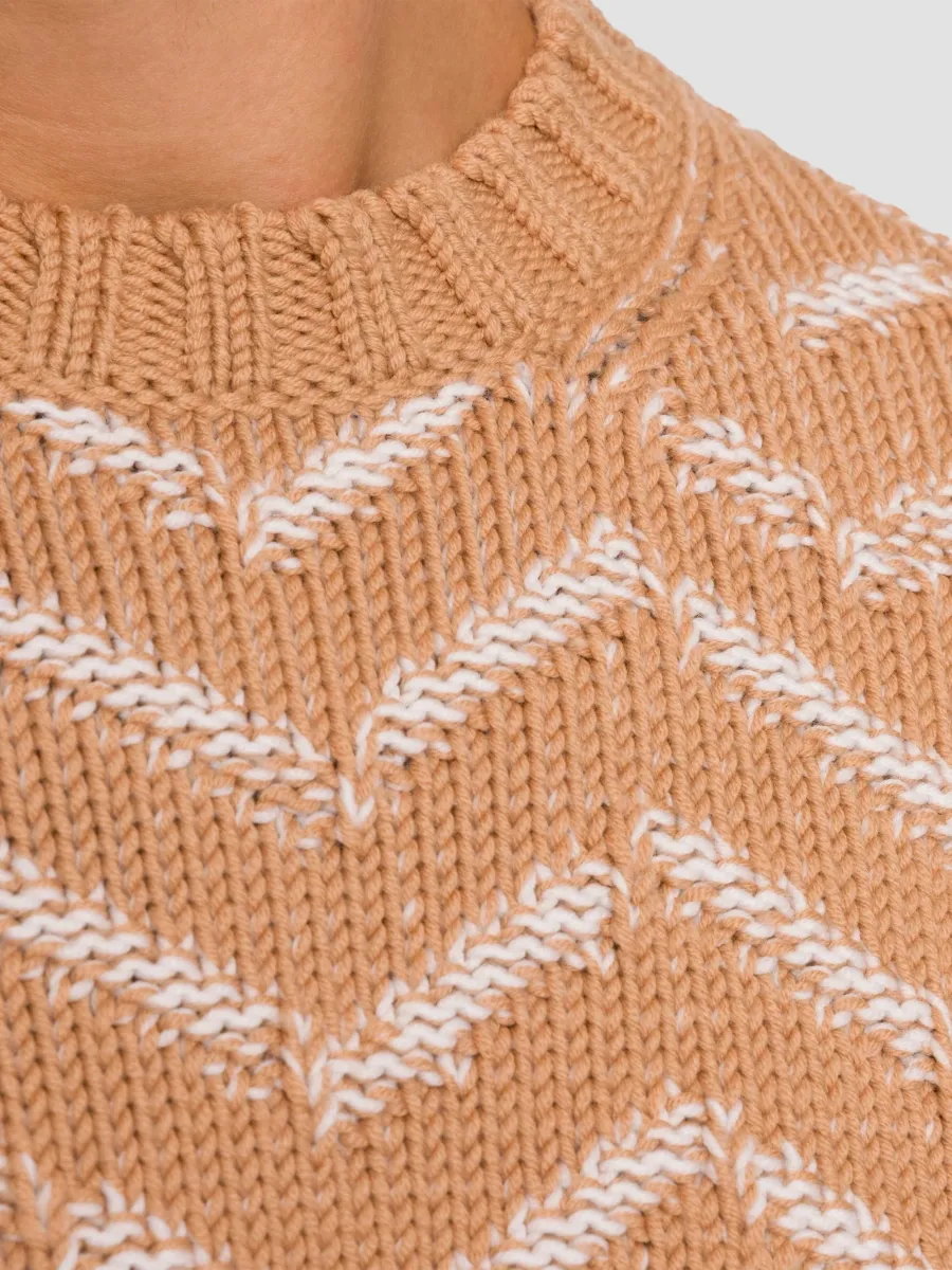 Stefano Ricci Men's Wool Knit Crewneck Sweater | Thumbnail 7 Stefano Ricci Men's Wool Knit Crewneck Sweater | Thumbnail 7