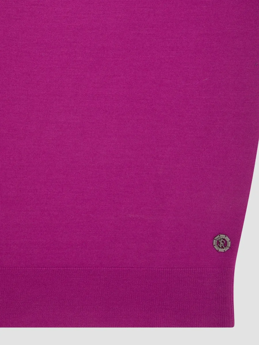 Stefano Ricci Men's Wool Knit Crewneck T-Shirt | Thumbnail 9 Stefano Ricci Men's Wool Knit Crewneck T-Shirt | Thumbnail 9
