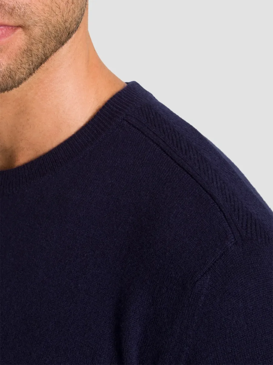 Stefano Ricci Men's Cashmere Knit Crewneck Sweater | Thumbnail 4 Stefano Ricci Men's Cashmere Knit Crewneck Sweater | Thumbnail 4