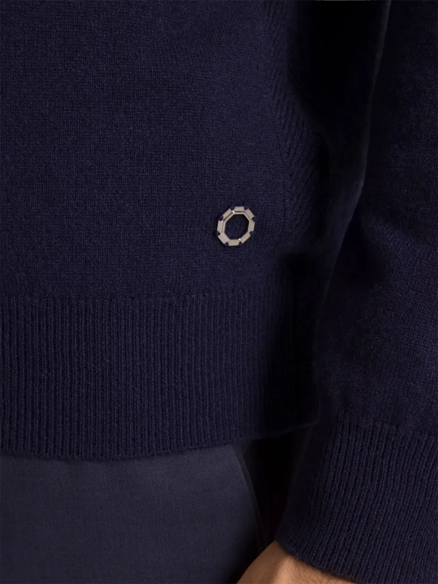 Stefano Ricci Men's Cashmere Knit Crewneck Sweater | Thumbnail 6 Stefano Ricci Men's Cashmere Knit Crewneck Sweater | Thumbnail 6
