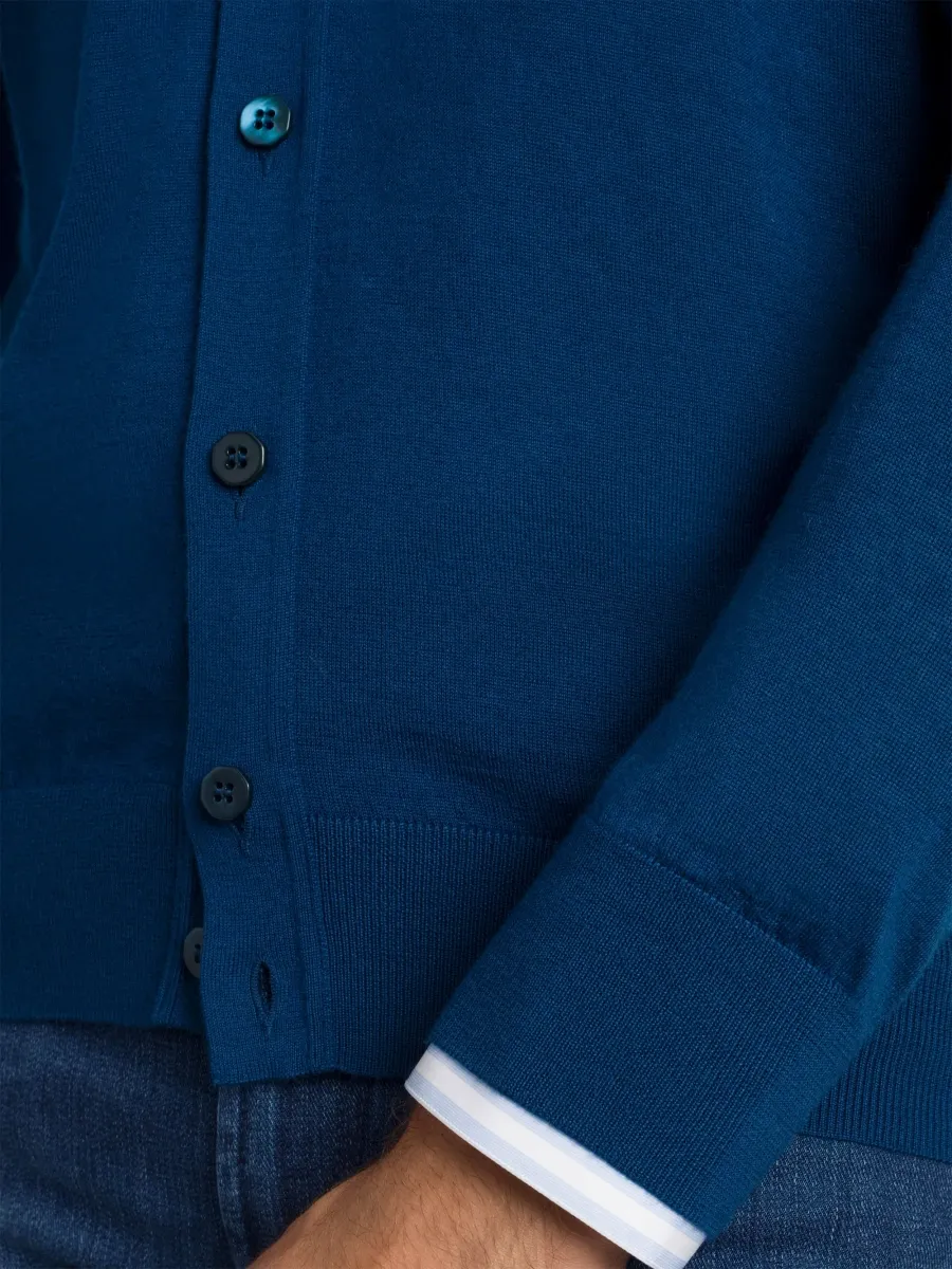 Stefano Ricci Men's Cashmere and Silk Knit Cardigan | Thumbnail 6