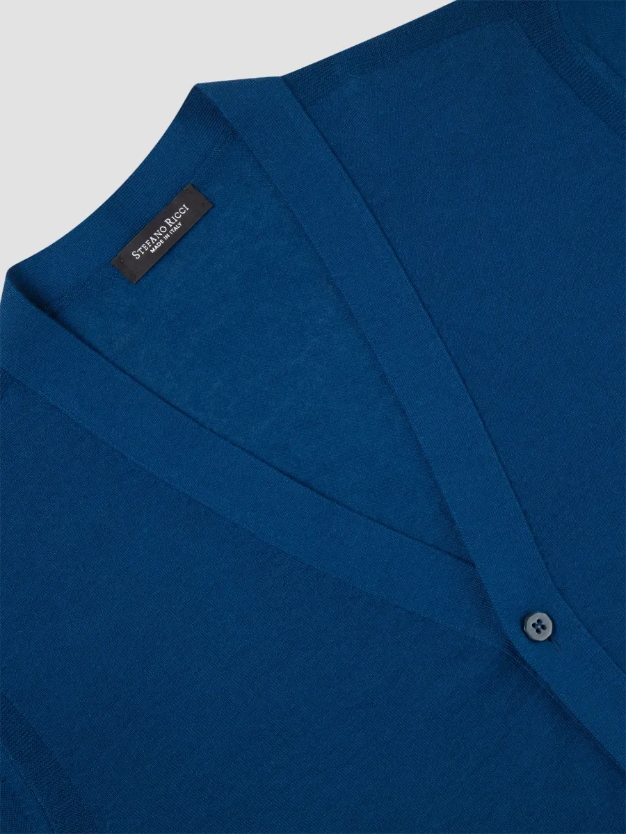 Stefano Ricci Men's Cashmere and Silk Knit Cardigan | Thumbnail 7