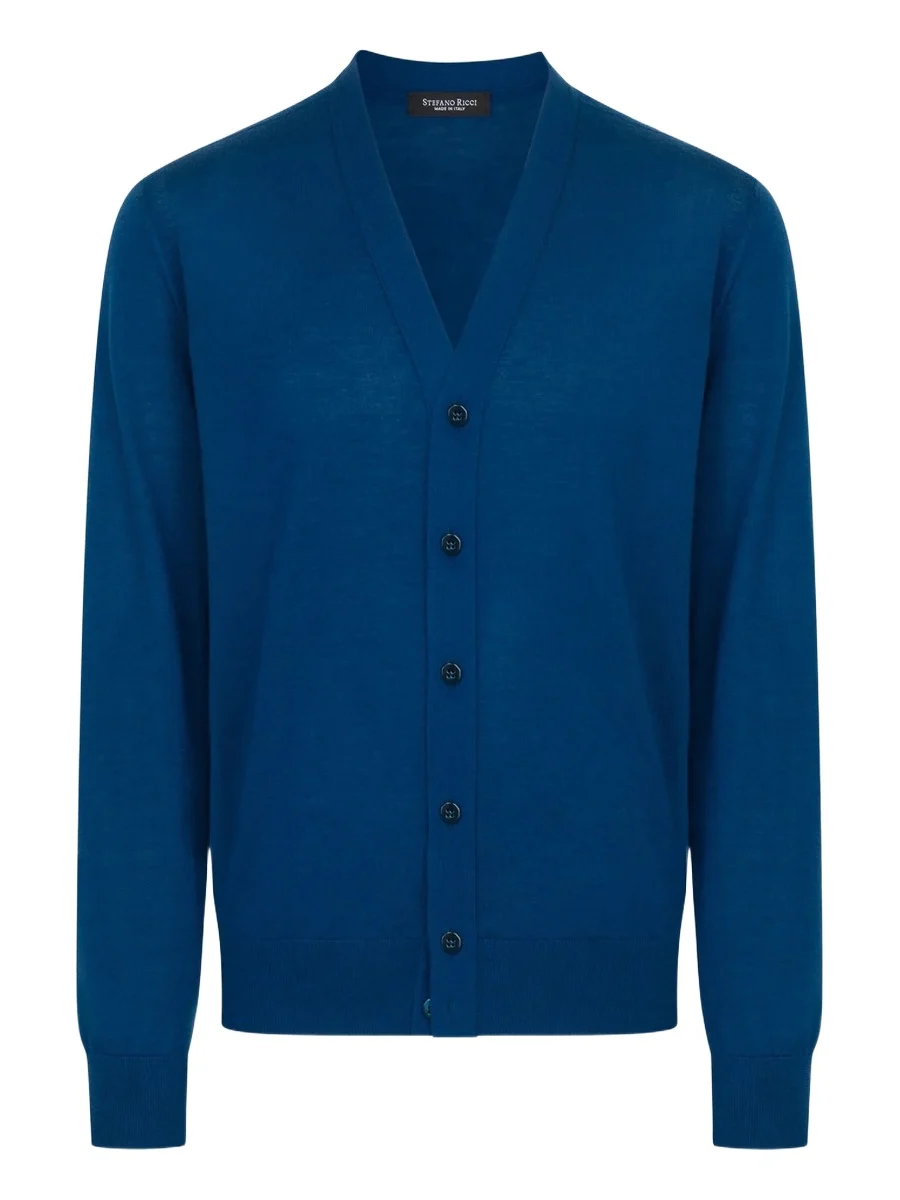 Stefano Ricci Men's Cashmere and Silk Knit Cardigan