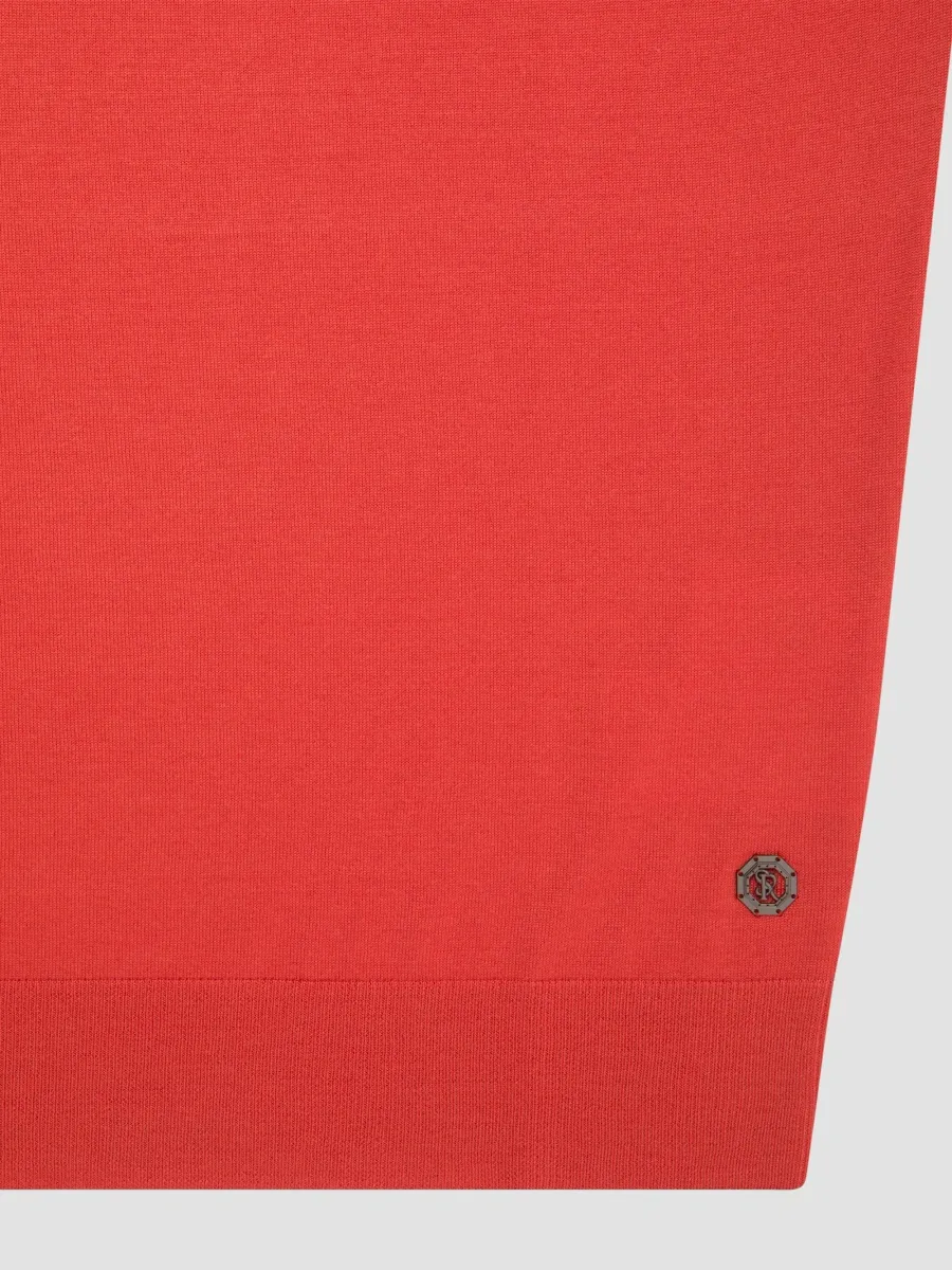 Stefano Ricci Men's Wool Knit Crewneck T-Shirt | Thumbnail 8
