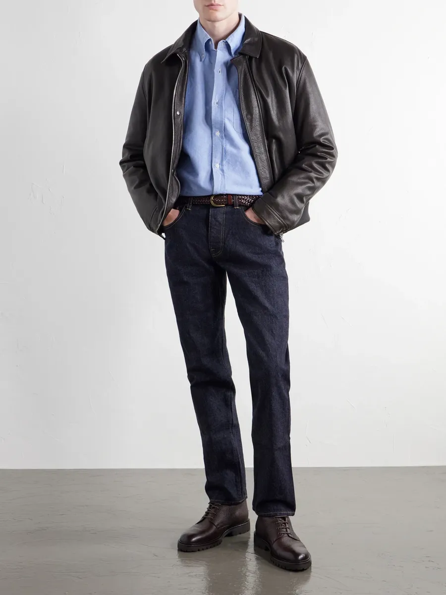 WYTHE Button-Down Collar Cotton Oxford Shirt - Men | Thumbnail 2