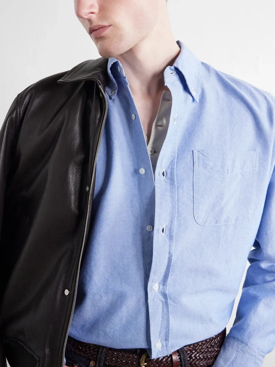 WYTHE Button-Down Collar Cotton Oxford Shirt - Men | Thumbnail 5