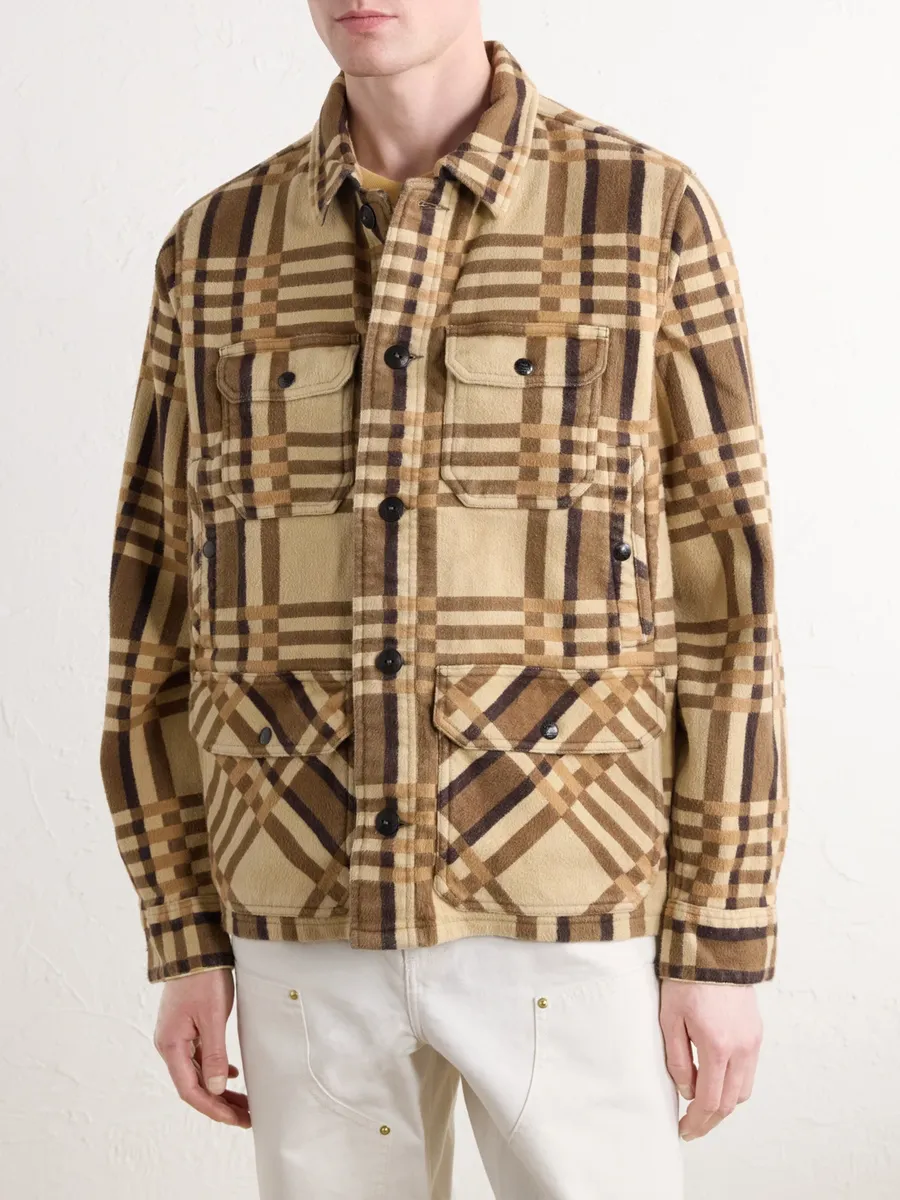 RRL Checked Cotton-Jacquard Shirt - Men | Thumbnail 3 RRL Checked Cotton-Jacquard Shirt - Men | Thumbnail 3