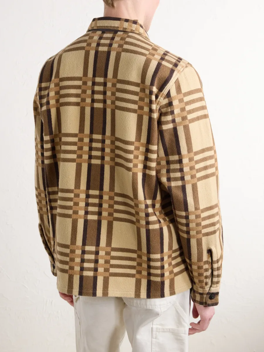 RRL Checked Cotton-Jacquard Shirt - Men | Thumbnail 4 RRL Checked Cotton-Jacquard Shirt - Men | Thumbnail 4