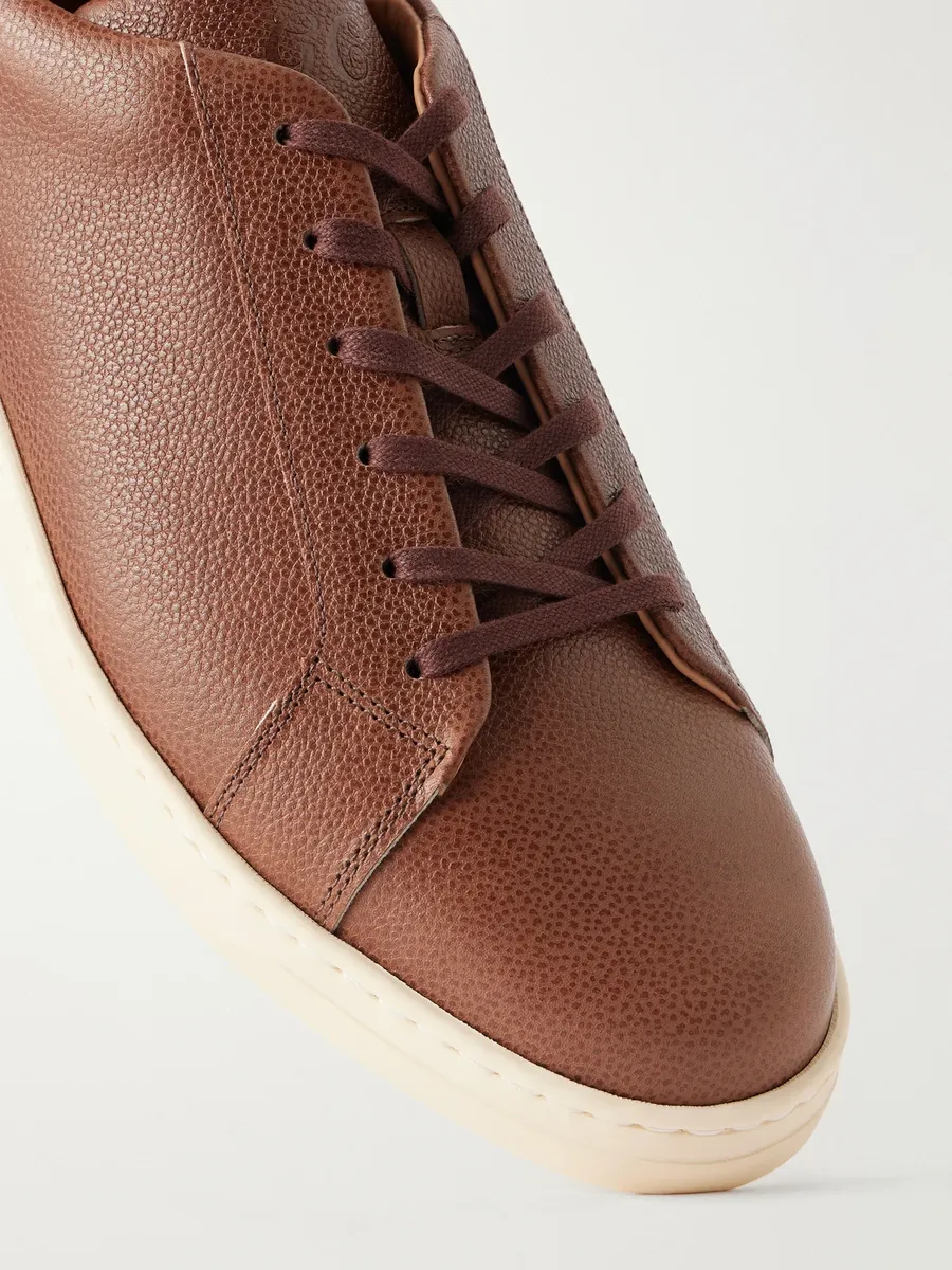 George Cleverley Jack III Full-Grain Leather Sneakers - Men | Thumbnail 5