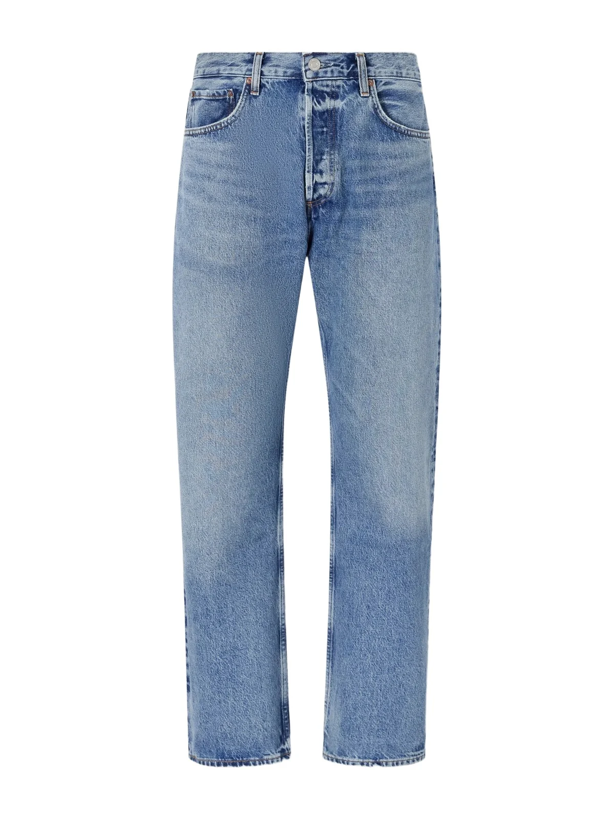 AGOLDE Magnus Straight-Leg Distressed Organic Cotton Jeans - Men