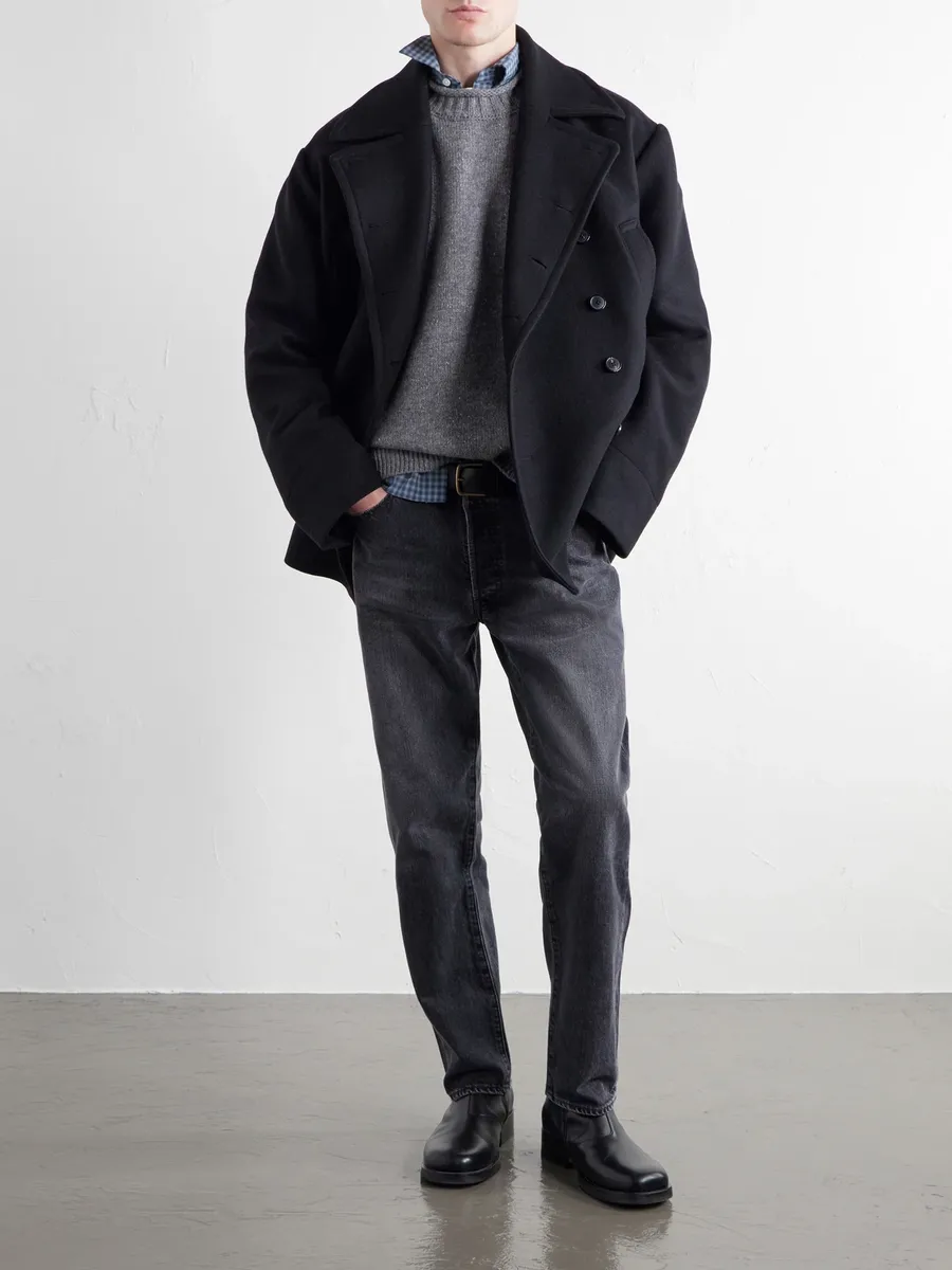 Aaron Levine 90's Straight-Leg Washed Jeans - Men | Thumbnail 2 Aaron Levine 90's Straight-Leg Washed Jeans - Men | Thumbnail 2