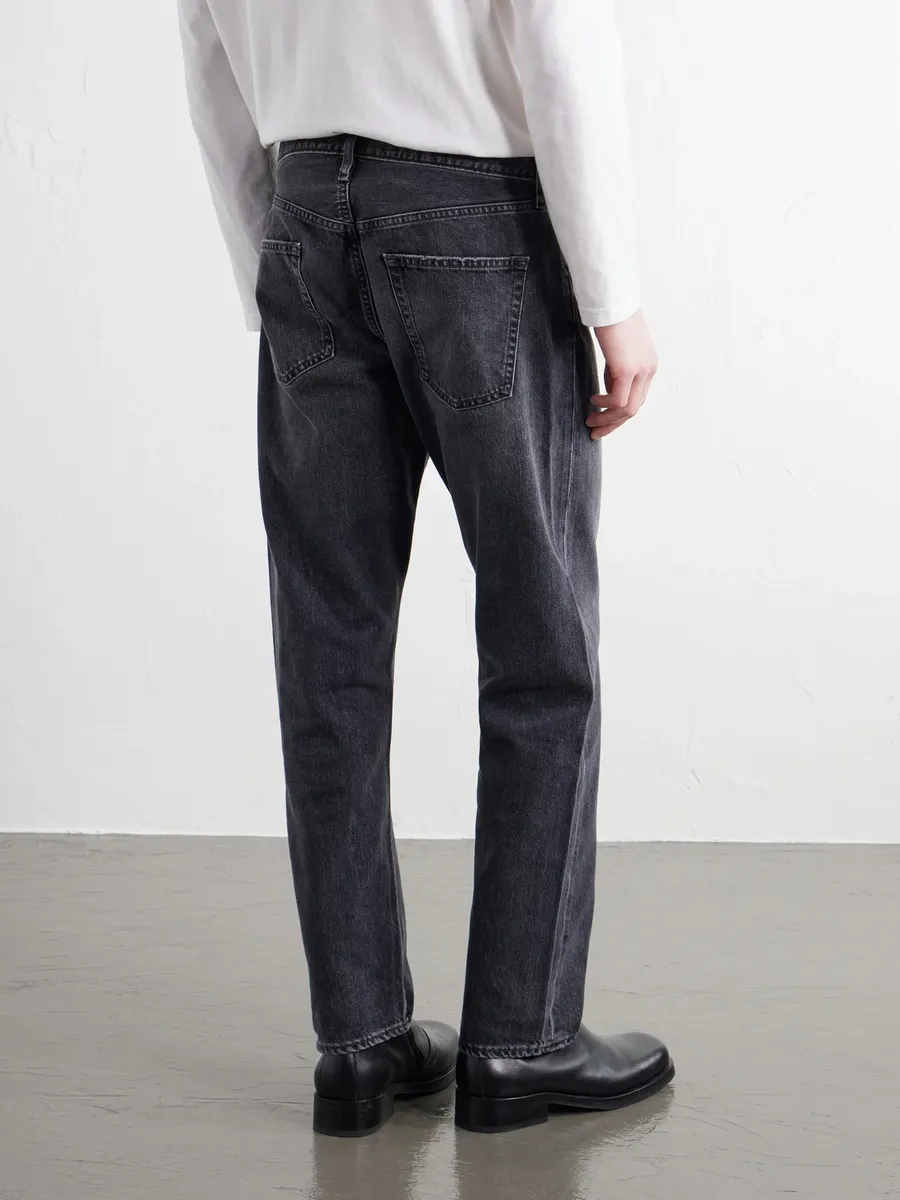 Aaron Levine 90's Straight-Leg Washed Jeans - Men | Thumbnail 4 Aaron Levine 90's Straight-Leg Washed Jeans - Men | Thumbnail 4