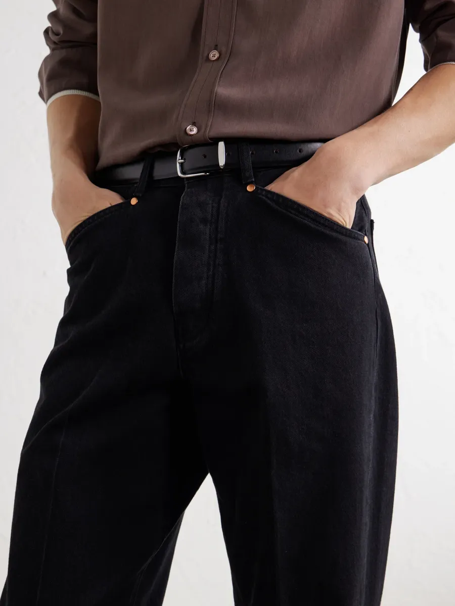 Déhanche Jorre 2.5cm Leather Belt - Men | Thumbnail 3 Déhanche Jorre 2.5cm Leather Belt - Men | Thumbnail 3