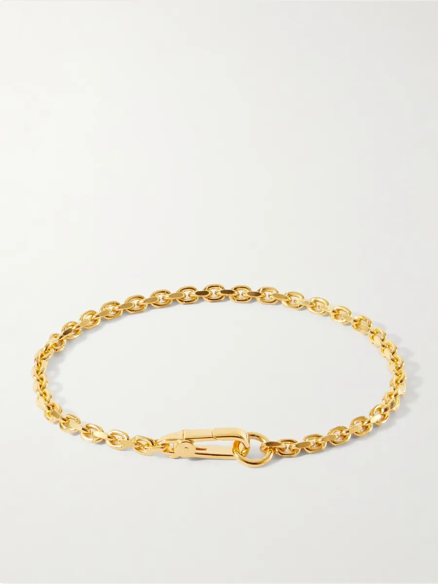 Mikia Gold-Plated Sterling Silver Sapphire Bracelet - Men | Thumbnail 3 Mikia Gold-Plated Sterling Silver Sapphire Bracelet - Men | Thumbnail 3
