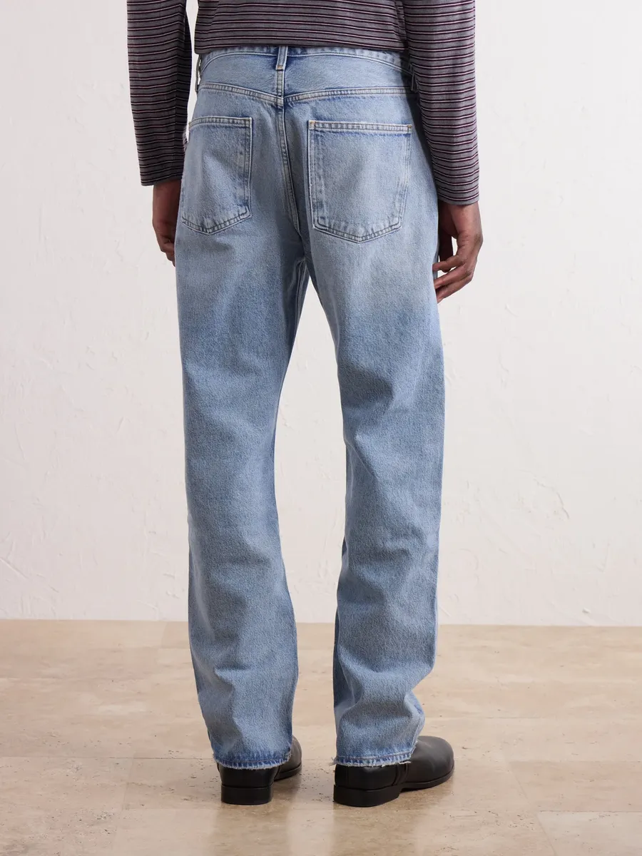 AGOLDE 90's Straight-Leg Distressed Organic Cotton Jeans - Men | Thumbnail 4