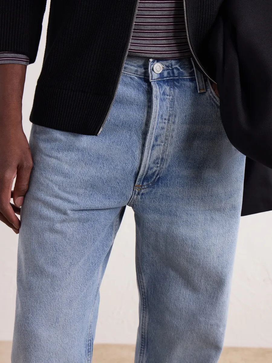 AGOLDE 90's Straight-Leg Distressed Organic Cotton Jeans - Men | Thumbnail 5