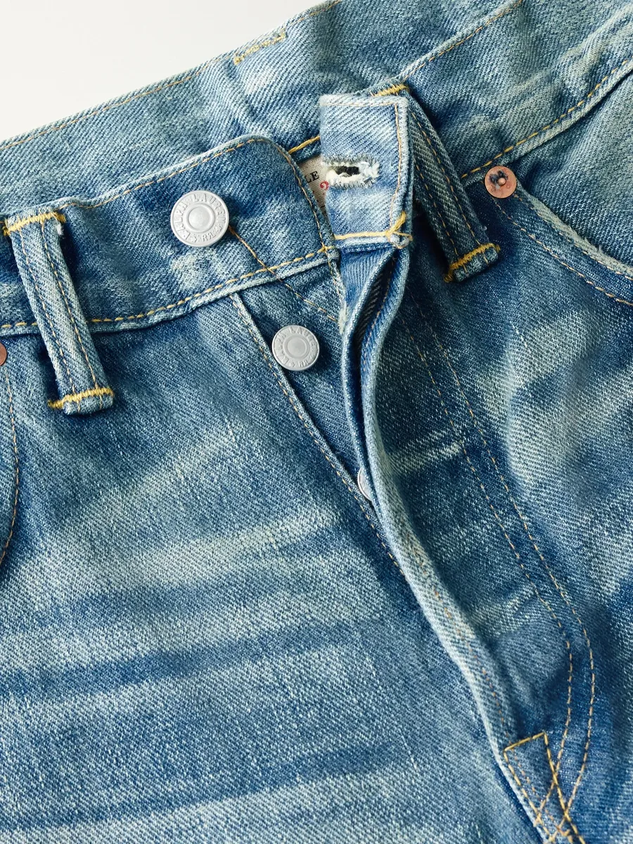 RRL Distressed Slim-Fit Jeans - Men | Thumbnail 6 RRL Distressed Slim-Fit Jeans - Men | Thumbnail 6