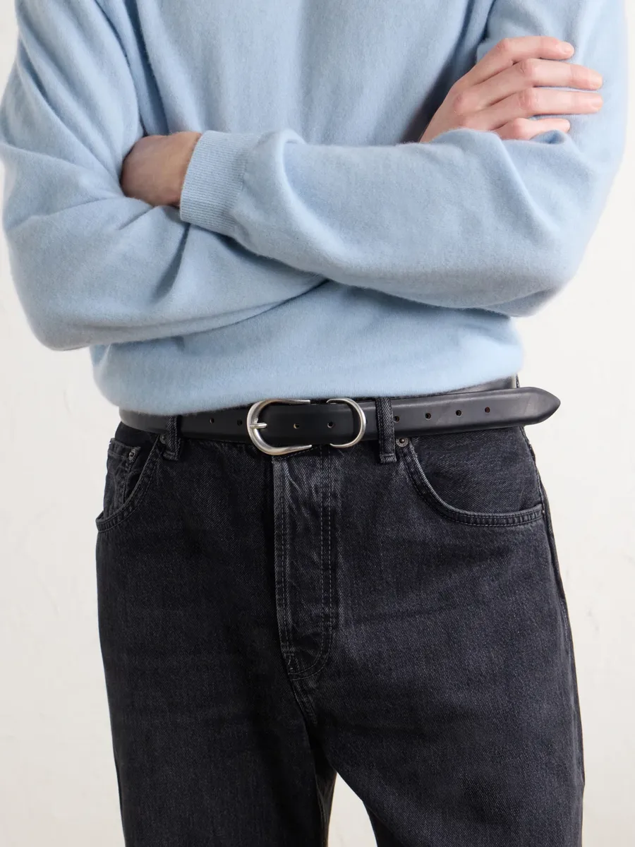 Déhanche 3cm Hollyhock Full-Grain Leather Belt - Men | Thumbnail 3 Déhanche 3cm Hollyhock Full-Grain Leather Belt - Men | Thumbnail 3