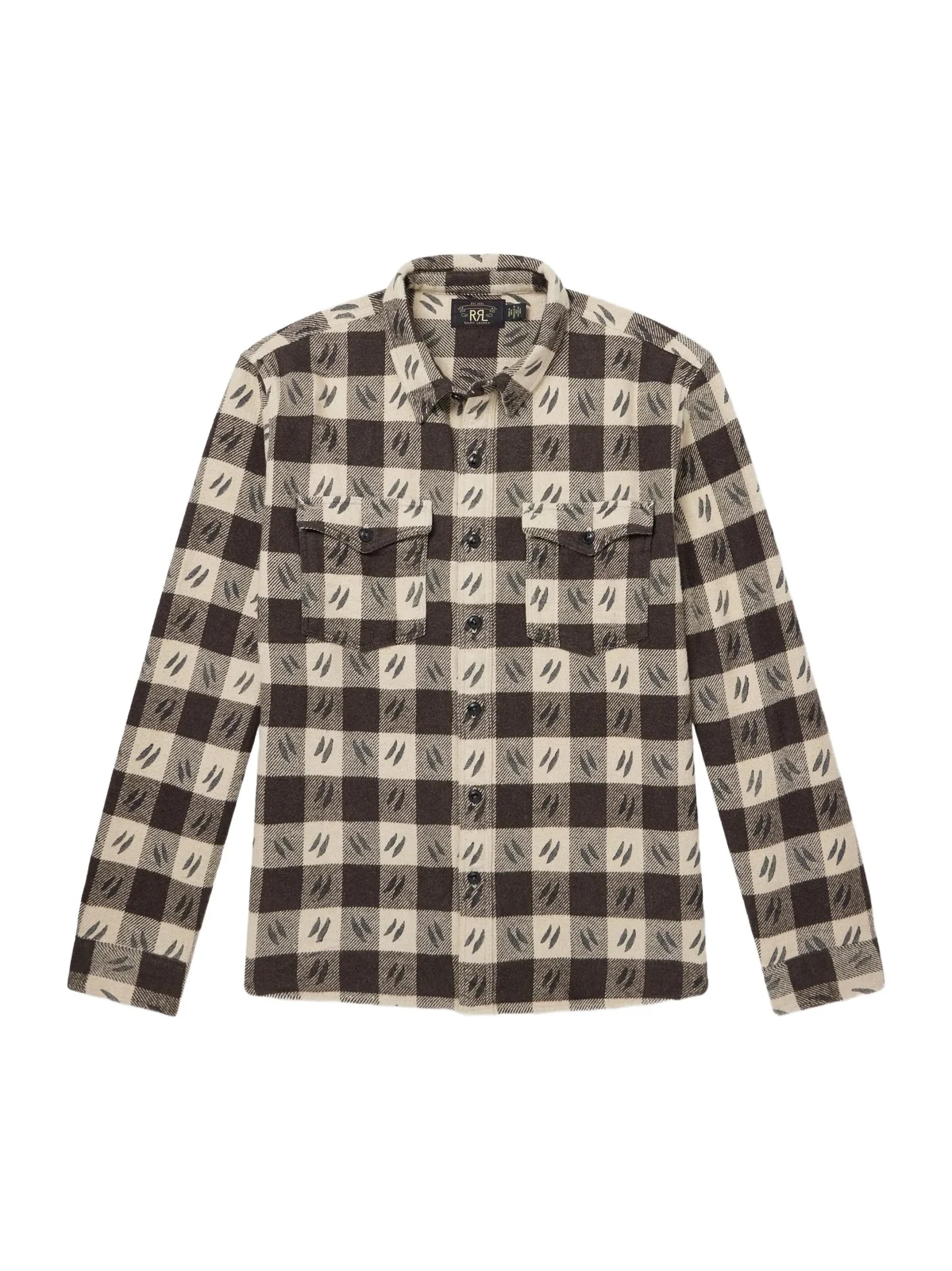RRL Checked Brushed Cotton-Twill Shirt - Men