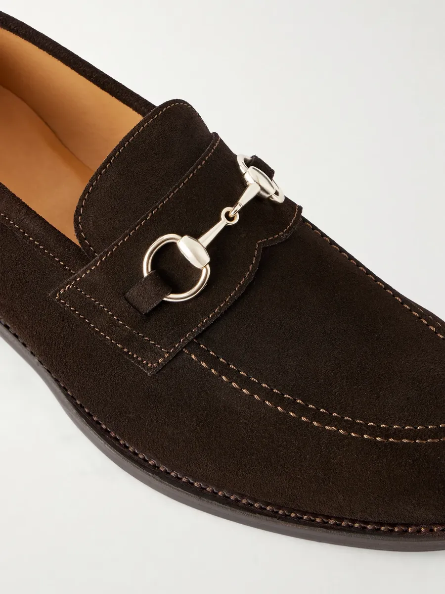MORJAS The Horsebit Suede Loafers - Men | Thumbnail 5 MORJAS The Horsebit Suede Loafers - Men | Thumbnail 5