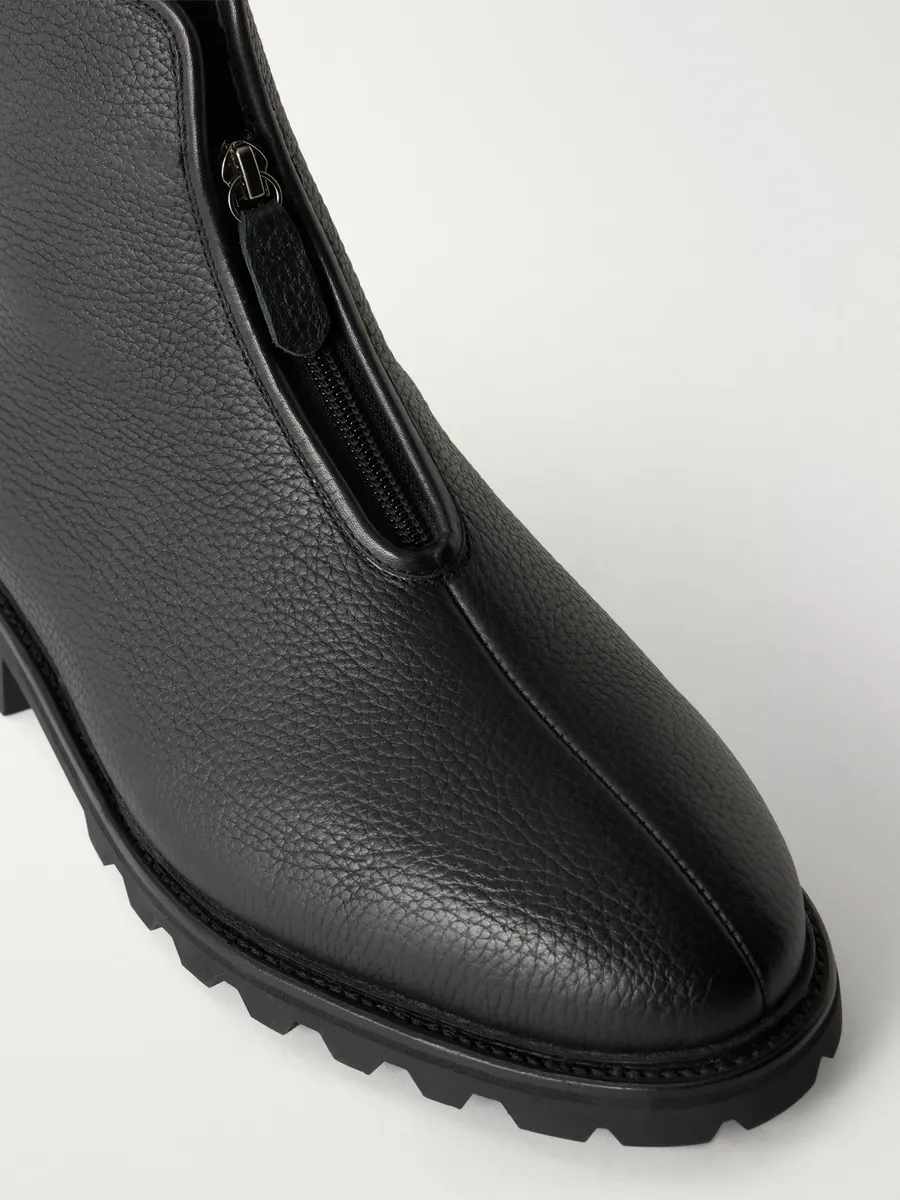 MORJAS Alpine Shearling-Lined Leather Chelsea Boots - Men | Thumbnail 5