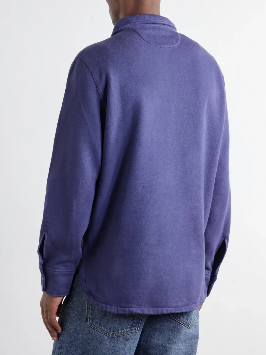 WYTHE Organic Cotton-Jersey Half-Zip Sweater - Men | Thumbnail 4 WYTHE Organic Cotton-Jersey Half-Zip Sweater - Men | Thumbnail 4