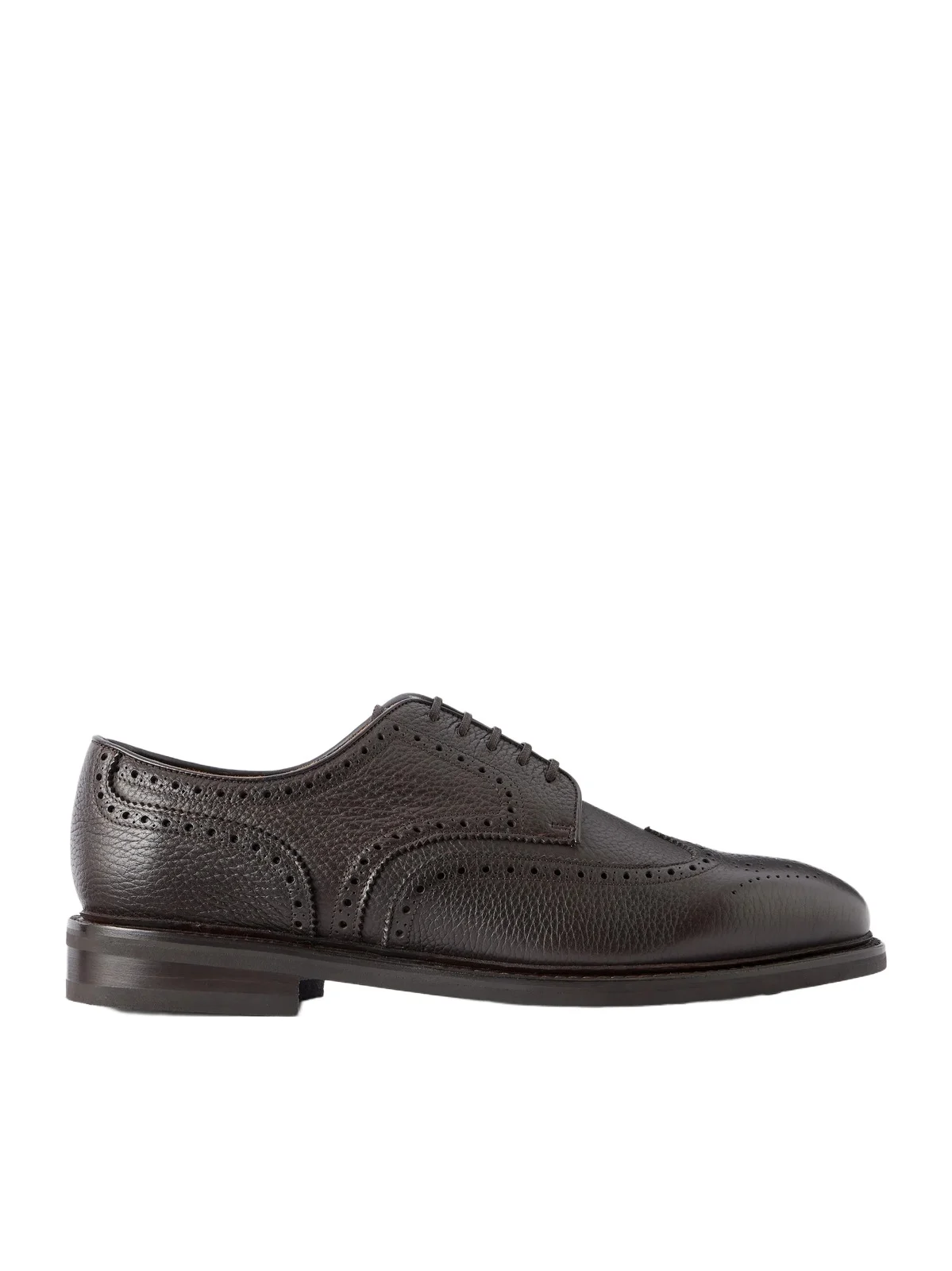 The Derby Full-Grain Leather Brogues - Men The Derby Full-Grain Leather Brogues - Men
