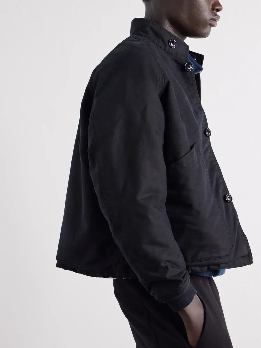 A.PRESSE Paneled Cotton-Canvas Jacket - Men | Thumbnail 5