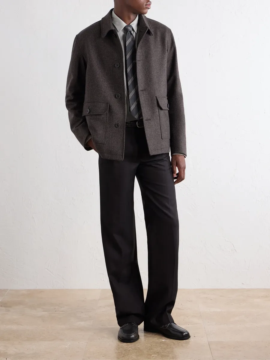 HERNO Padded Wool-Blend Tweed Overshirt - Men | Thumbnail 2 HERNO Padded Wool-Blend Tweed Overshirt - Men | Thumbnail 2