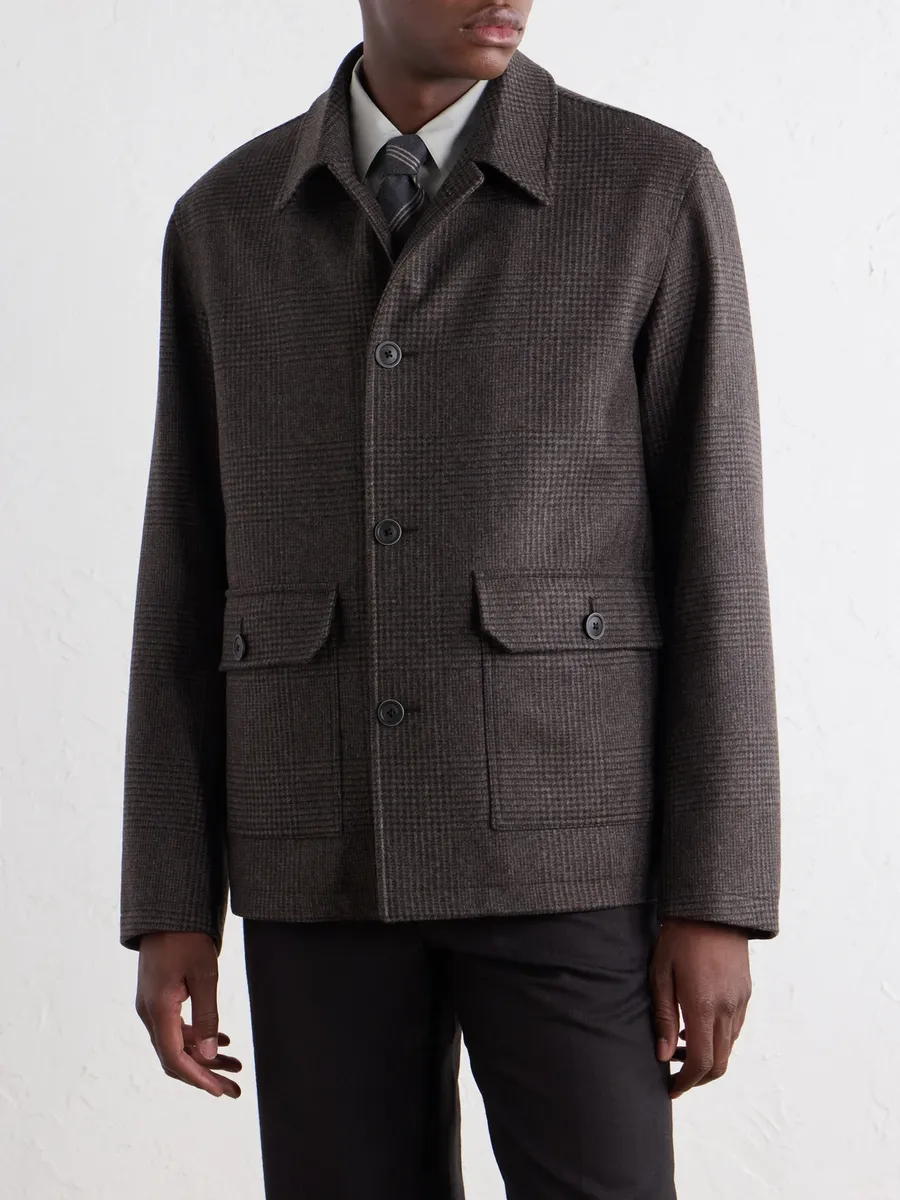 HERNO Padded Wool-Blend Tweed Overshirt - Men | Thumbnail 3 HERNO Padded Wool-Blend Tweed Overshirt - Men | Thumbnail 3