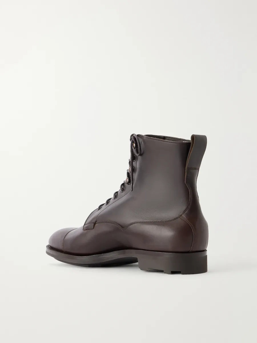 Edward Green Galway Cap-Toe Leather Boots - Men | Thumbnail 4 Edward Green Galway Cap-Toe Leather Boots - Men | Thumbnail 4