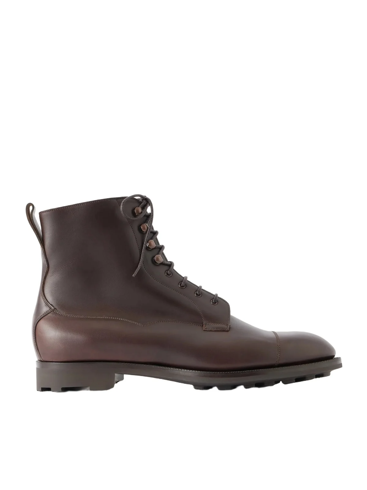 Edward Green Galway Cap-Toe Leather Boots - Men