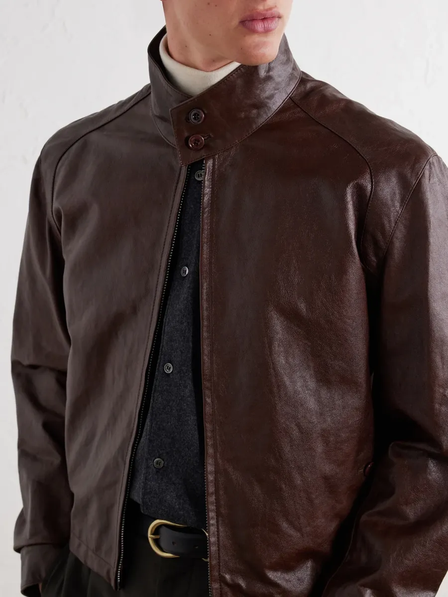 Lemaire Leather Jacket - Men | Thumbnail 5 Lemaire Leather Jacket - Men | Thumbnail 5