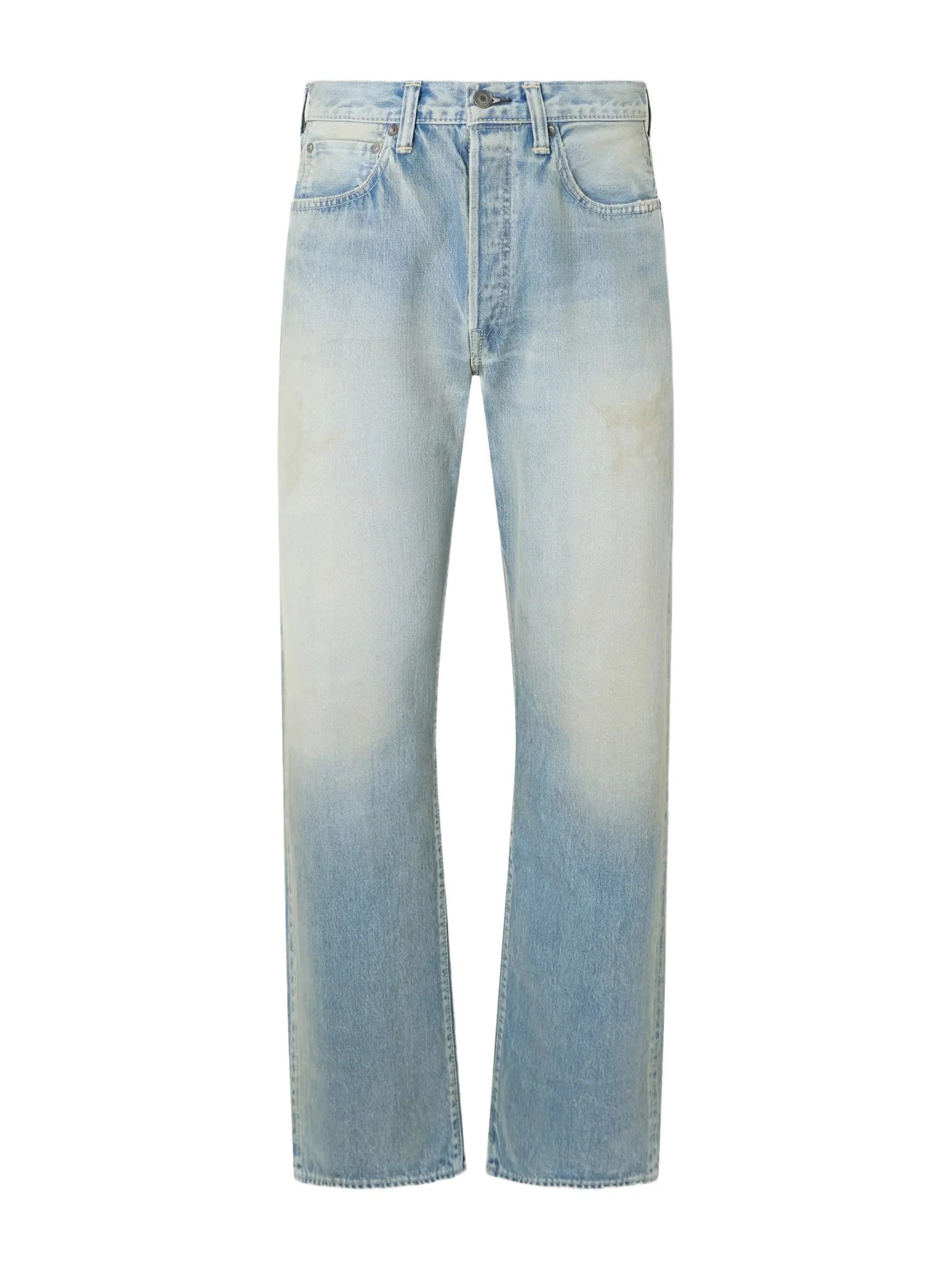 Straight-Leg Distressed Jeans - Men Straight-Leg Distressed Jeans - Men