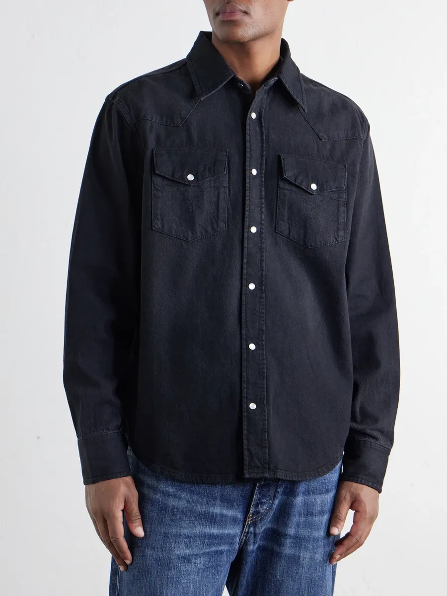 Aimé Leon Dore Denim Shirt - Men | Thumbnail 3