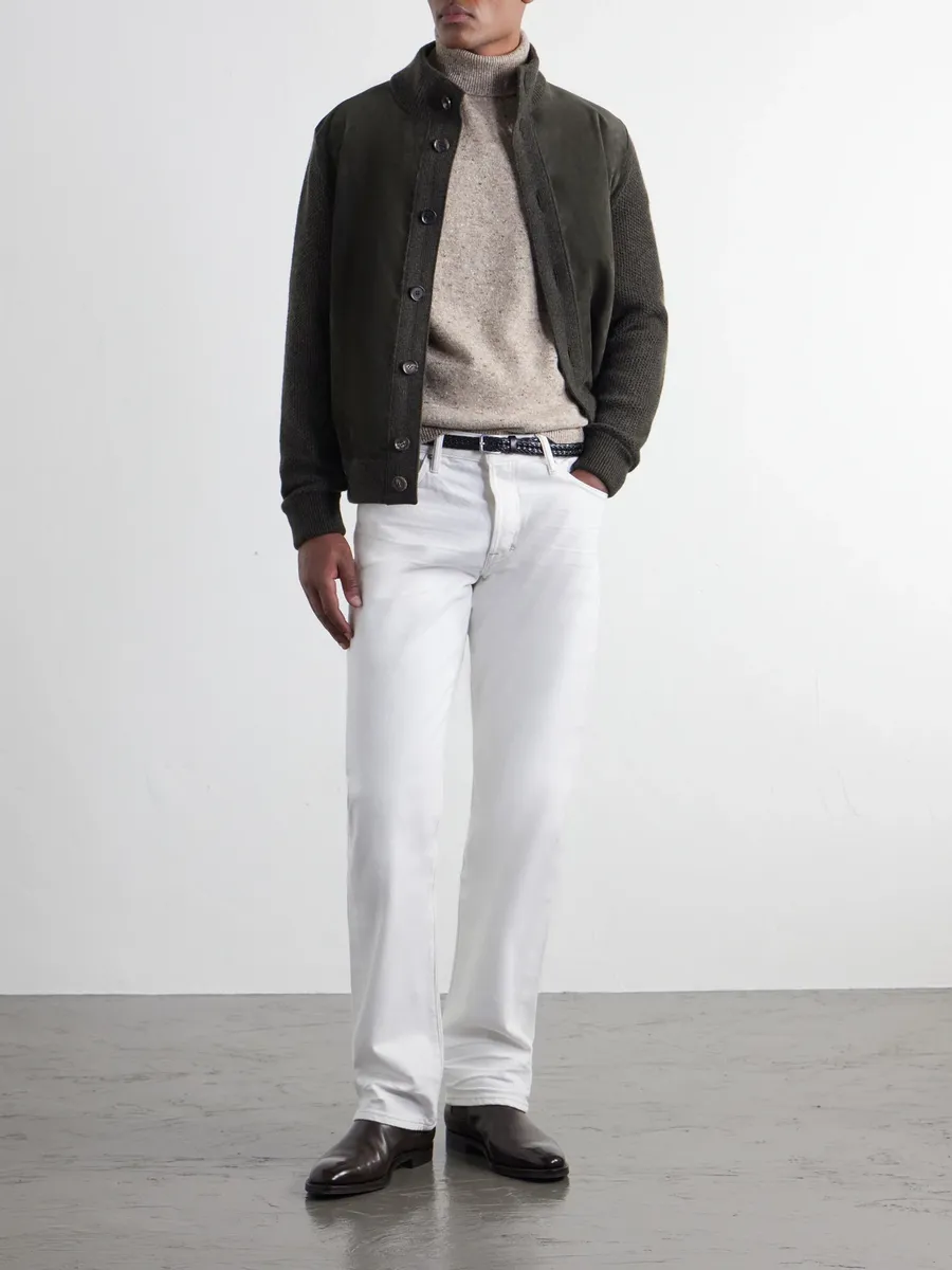 Zegna Wool-Blend Rollneck Sweater - Men | Thumbnail 2
